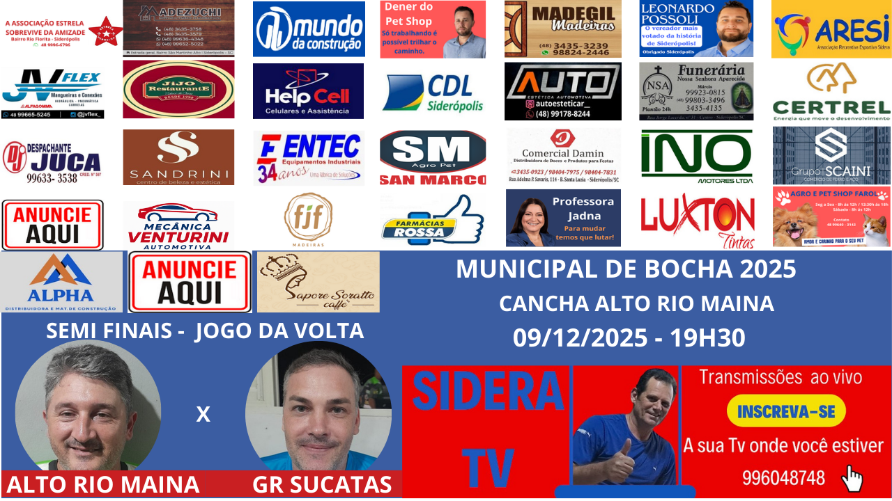 Estrela está na final da Bocha 2025 em Siderópolis